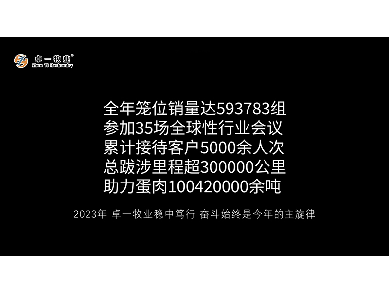 卓一牧業(yè) | 年歲開(kāi)啟，共赴新程